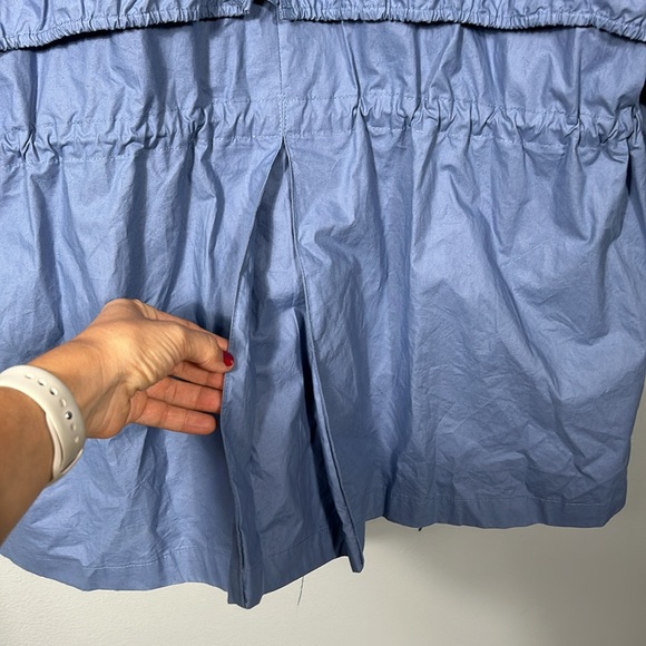 Van Heusen Lilac Parka Utility Hooded Drawstring Waist Coat size L- gently used - Picture 10 of 17